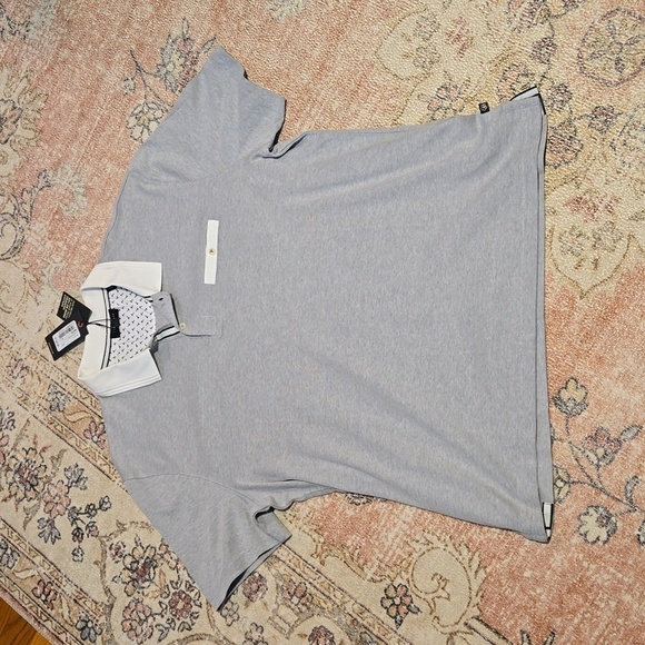 Ted Baker London Rancho Short Sleeve Polo Shirt -Ted Size 6 (US 44 or 2XL) - Picture 1 of 10